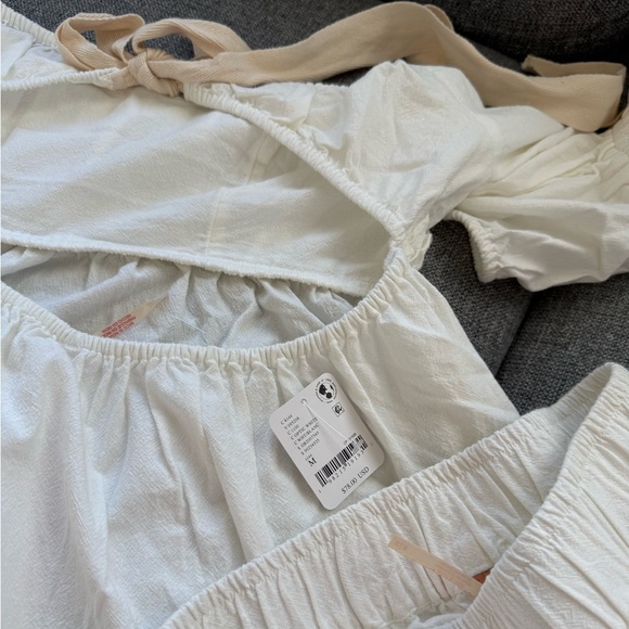 Free People Cotton Baby Doll Top and Shorts Set - Picture 8 of 9
